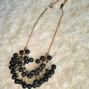 Black and gold necklace